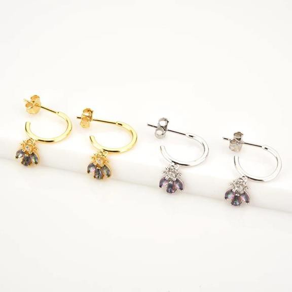 Earrings Gold Bee from Shop Like You Give a Damn