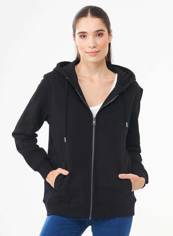 Sweat Jacket Black from Shop Like You Give a Damn