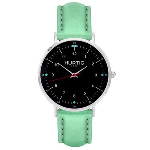 Moderna Watch Silver, Black & Mint from Shop Like You Give a Damn