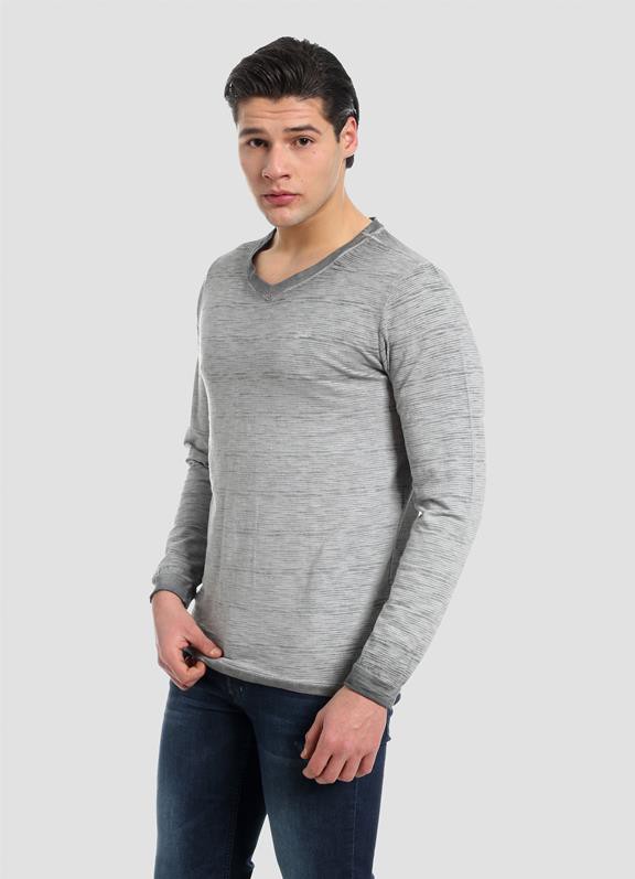 Long Sleeve Shirt Grey from Shop Like You Give a Damn