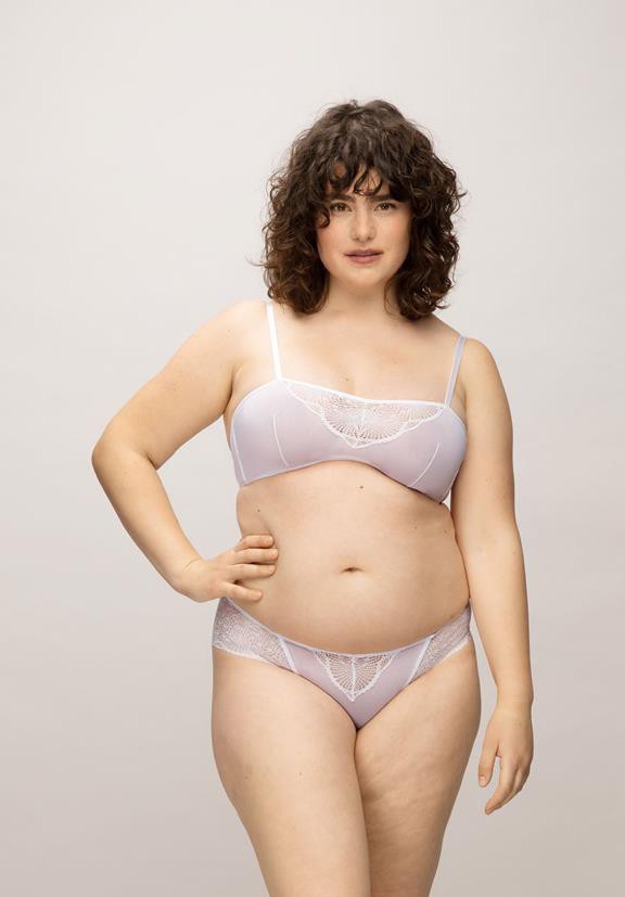 Bra Evening Primrose White from Shop Like You Give a Damn