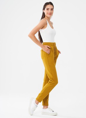 Sweatpants Dark Yellow from Shop Like You Give a Damn