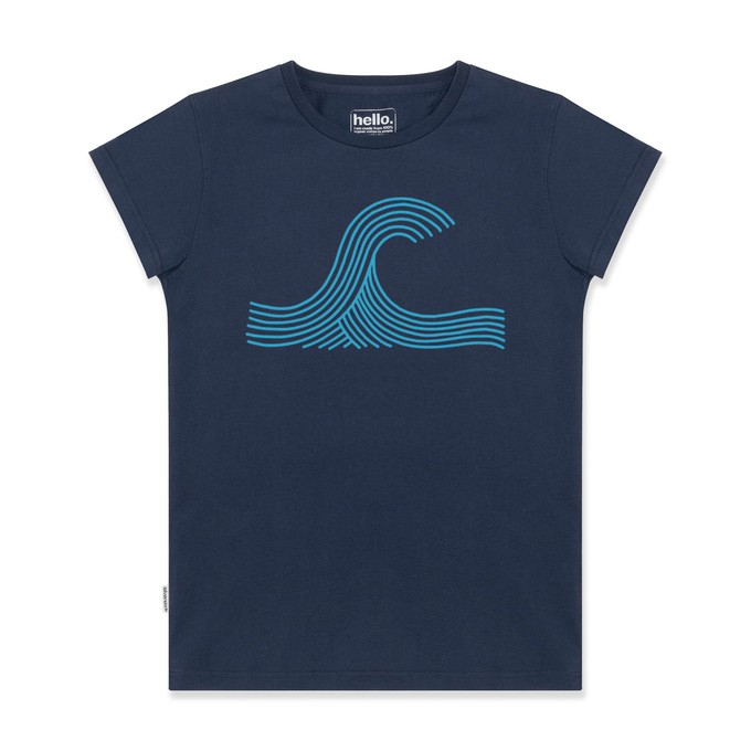 wave organic cotton tee from Silverstick