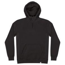 birling organic cotton quarter zip hoodie via Silverstick