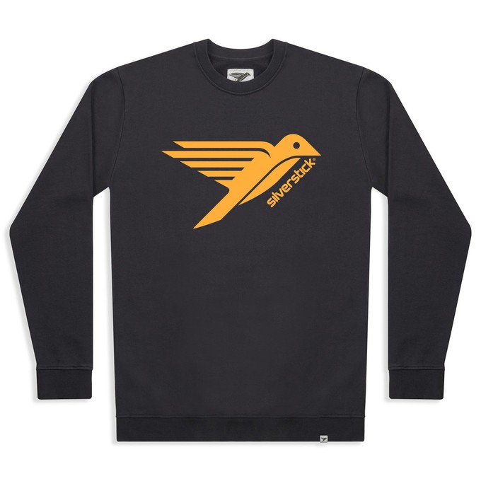 logo organic cotton sweat from Silverstick