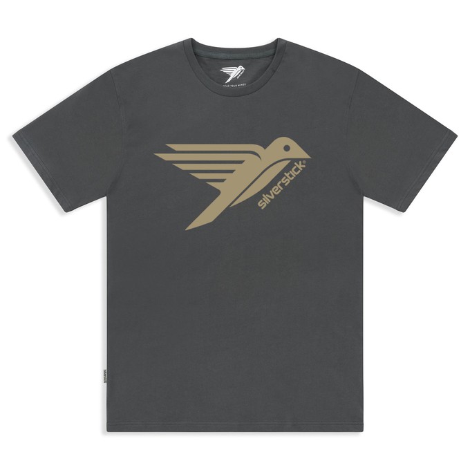 original logo organic cotton tee from Silverstick