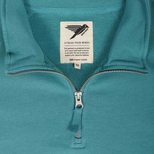 ventura organic cotton quarter zip from Silverstick