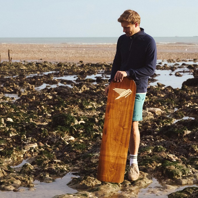 wooden bellyboard from Silverstick