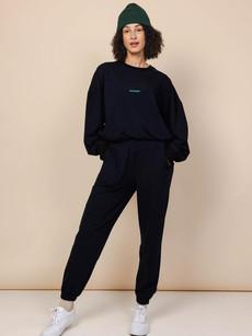 Black Relaxed Pants Unisex via SNURK