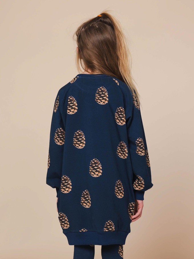 Pinecones Sweater Dress Kids from SNURK