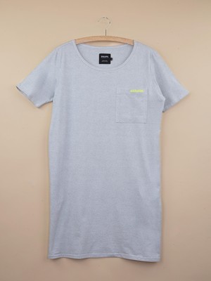 Gray T-shirt Dress Women from SNURK