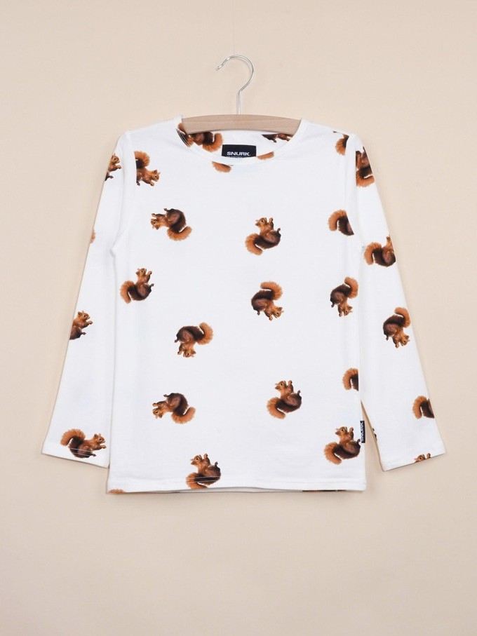 Squirrels Longsleeve T-shirt Kids from SNURK