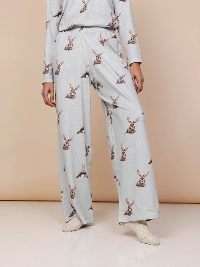 Bunny Bums Longsleeve T-shirt and Wide Pants set Women from SNURK