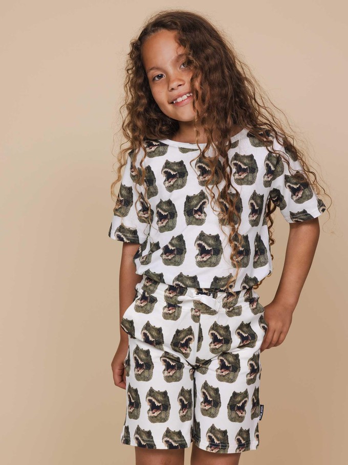 Dino T-shirt and Shorts Kids from SNURK