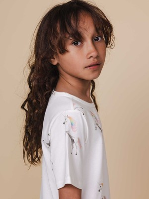 Unicorn T-shirt Dress Kids from SNURK