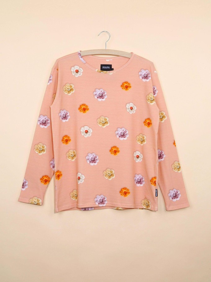 Flower Power Longsleeve T-shirt Women from SNURK