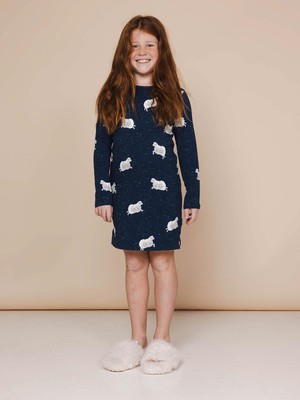 Counting Sheep Longsleeve Dress Kids from SNURK