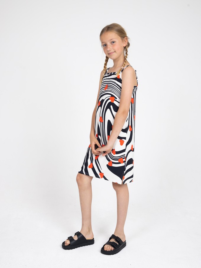 Zebra Love Slip dress Kids from SNURK