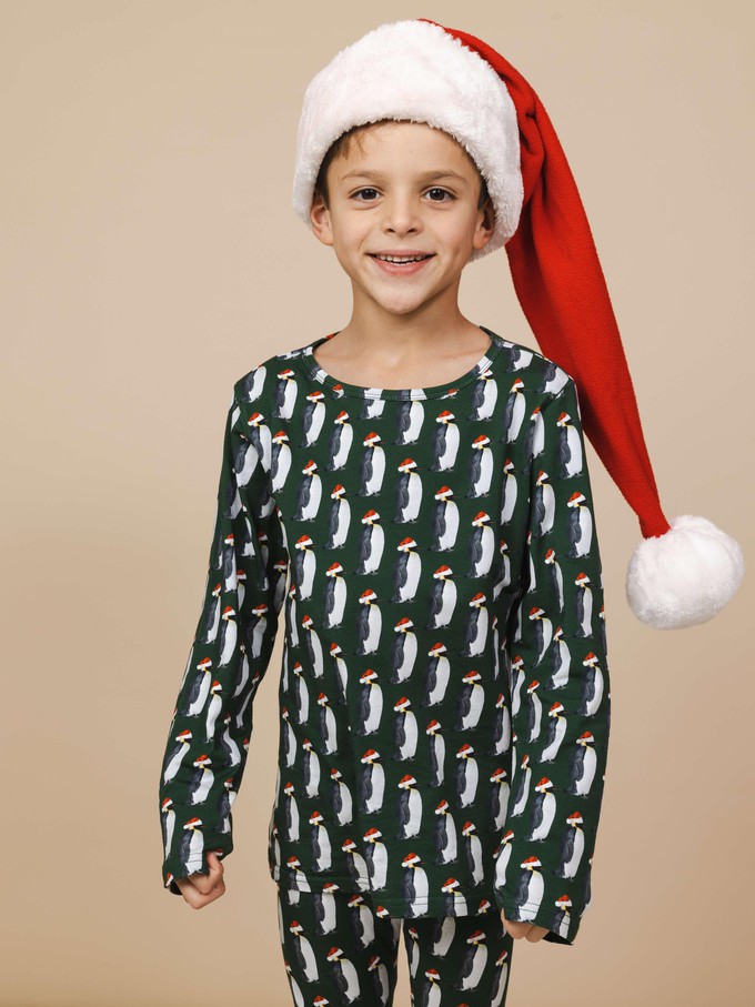 Penguin Xmas Longsleeve T-shirt Kids from SNURK