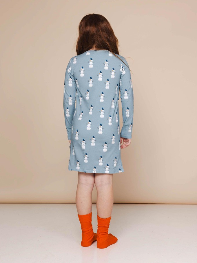 Mr.Snowman Longsleeve Dress Kids from SNURK