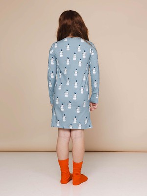 Mr.Snowman Longsleeve Dress Kids from SNURK