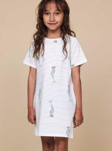 Mermaid T-shirt Dress Kids via SNURK