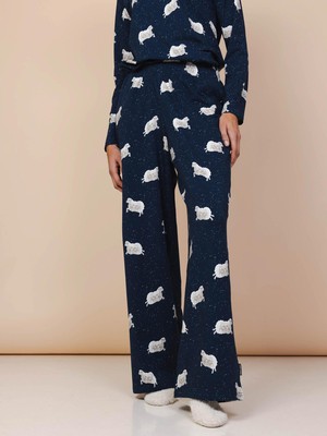 Counting Sheep Longsleeve T-shirt and Wide Pants set Women from SNURK