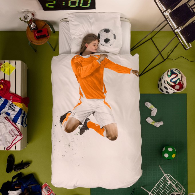 Soccer Champ pillow case 60 x 70 cm from SNURK