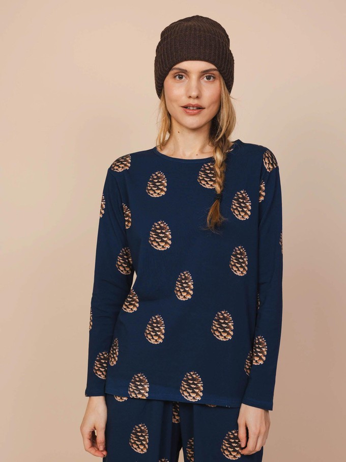 Pinecones Longsleeve T-shirt Women from SNURK