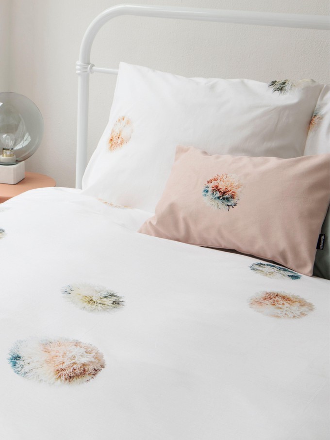 Pom Pom pillowcase from SNURK