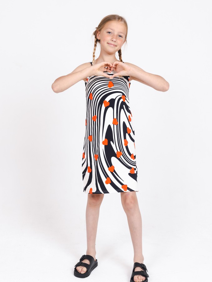 Zebra Love Slip dress Kids from SNURK