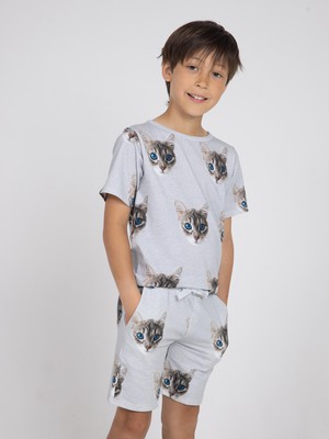 Ollie Cat T-shirt Kids from SNURK