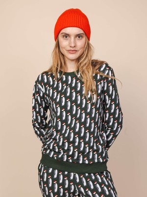 Penguin Xmas Party Sweater Women from SNURK