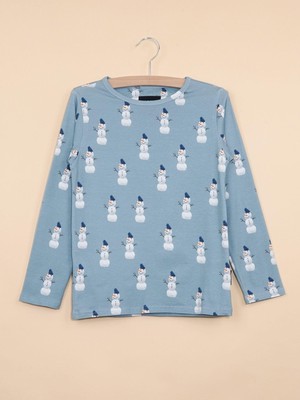 Mr. Snowman Longsleeve T-shirt Kids from SNURK