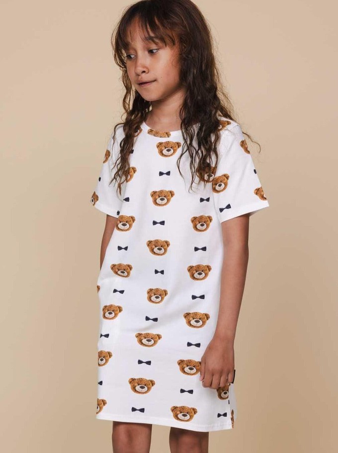 Teddy T-shirt Dress Kids from SNURK