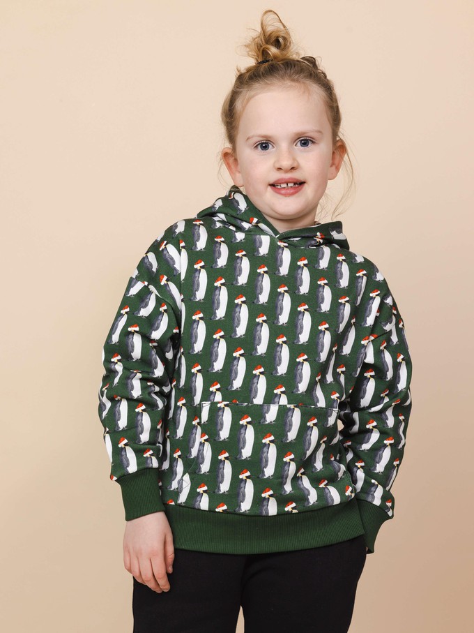 Penguin Xmas Oversized hoodie Kids from SNURK