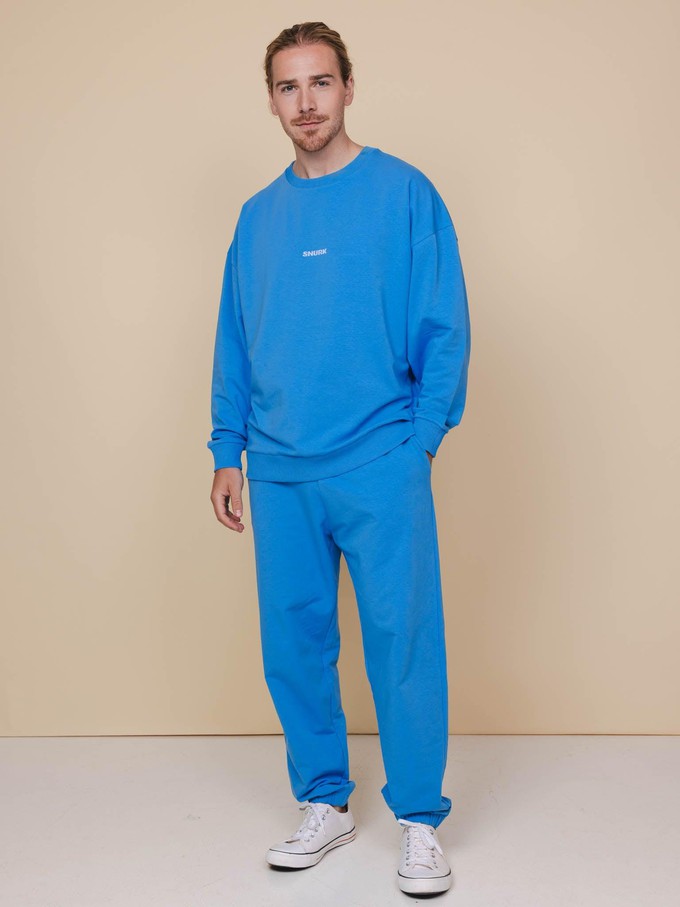 Blue Relaxed Pants Unisex from SNURK