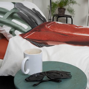 Rollercoaster pillow case 60 x 70 cm from SNURK