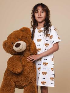 Teddy T-shirt Dress Kids via SNURK