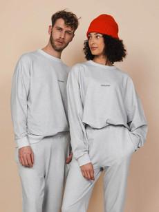 Grey Sweater Unisex via SNURK