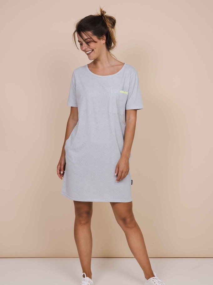 Gray T-shirt Dress Women from SNURK