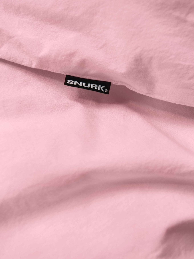 Pink pillowcase from SNURK