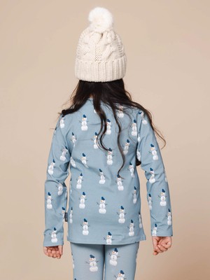 Mr. Snowman Longsleeve T-shirt Kids from SNURK