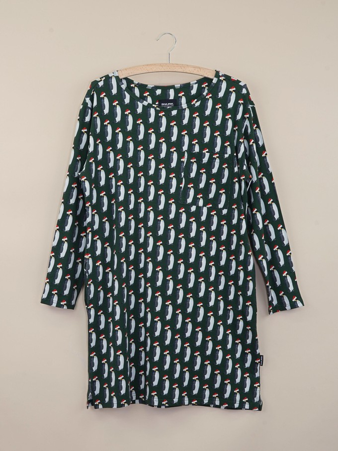 Penguin Xmas Longsleeve Dress Women from SNURK