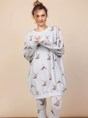 Bunny Bums Sweater Dress from SNURK