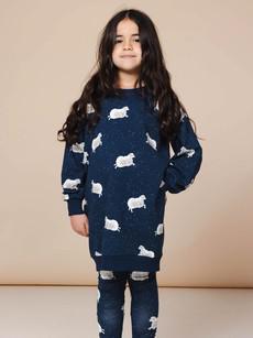 Counting Sheep Sweater Dress Kids via SNURK