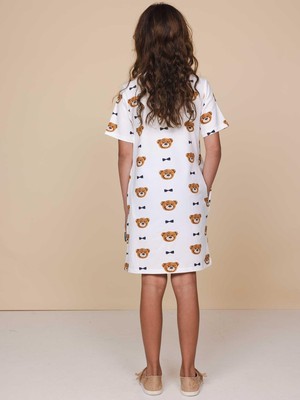 Teddy T-shirt Dress Kids from SNURK