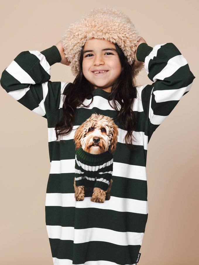 Labradoodle Sweater Dress Kids from SNURK