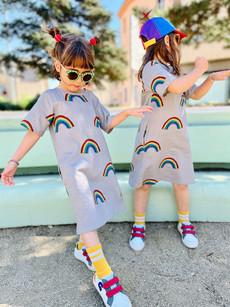Claybow T-shirt dress Kids via SNURK