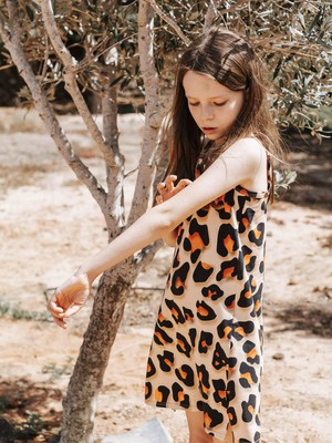 Paper Panther Slip dress Kids from SNURK